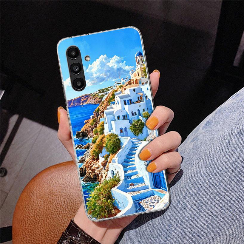 

Greece In Summer Santorini Phone Case For Samsung Galaxy A17 A16 A15 A14 A13 A57 A56 A55 A54 A53 A37 A36 A35 A34 A33 A26 A25 A24 Samsung A57
