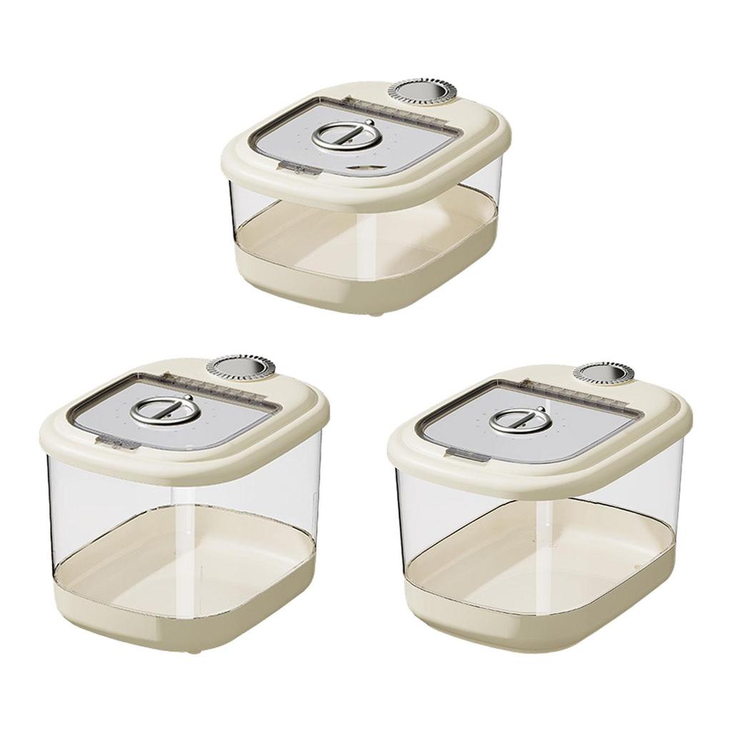 Cereal Rice Food Storage Container Dispenser Bin with Lid Pet Large Store
