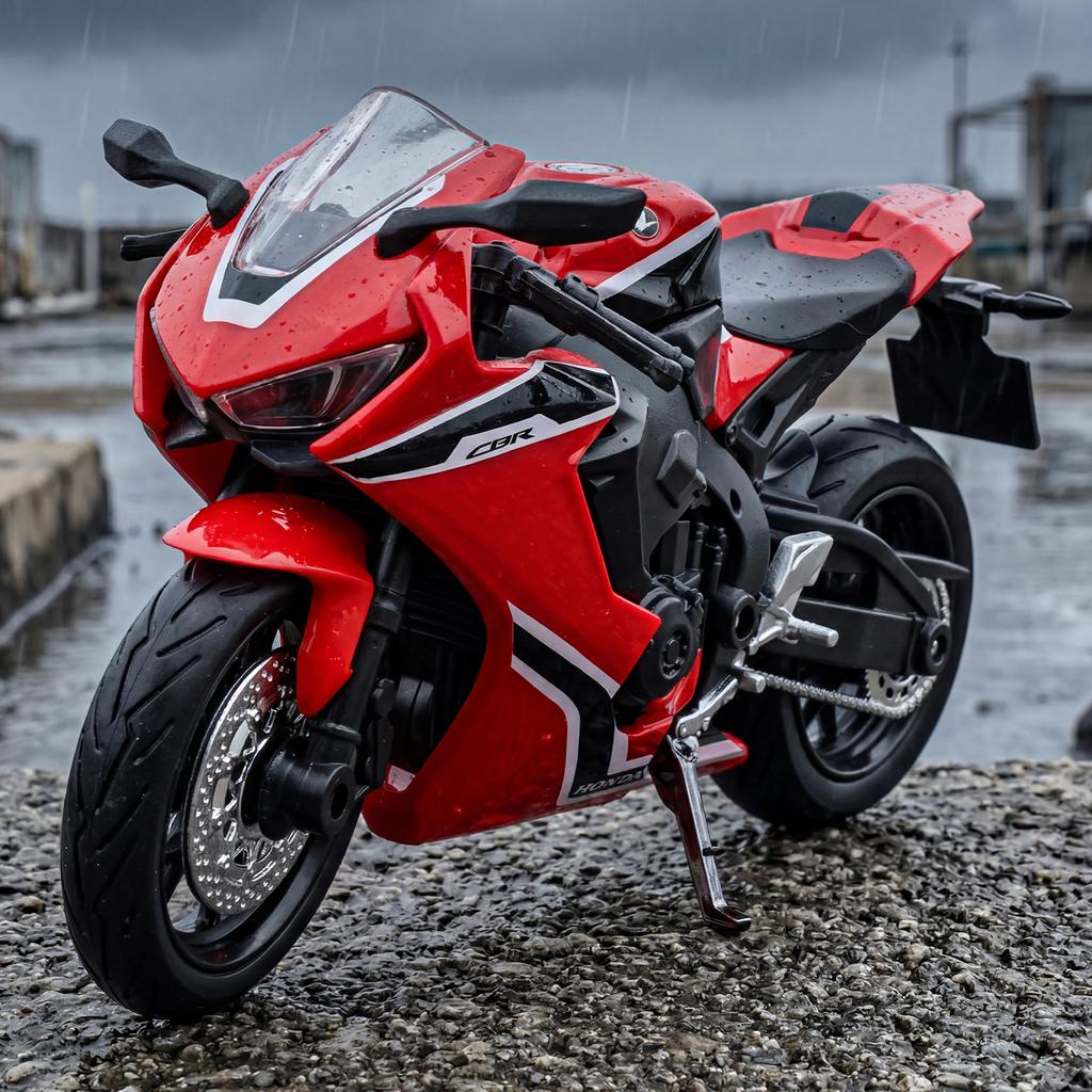 1:18 Honda CBR1000RR Superbike Alloy Metal Diecast Model Motorcycle Home Trendy Ornaments And Computer Desktop Decoration Hobby