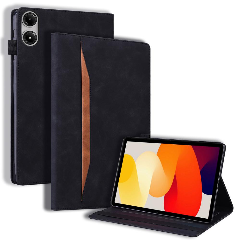 For Xiaomi Redmi Pad 2 Case PU Leather Protective Folio Tablet Cover with Card Holder