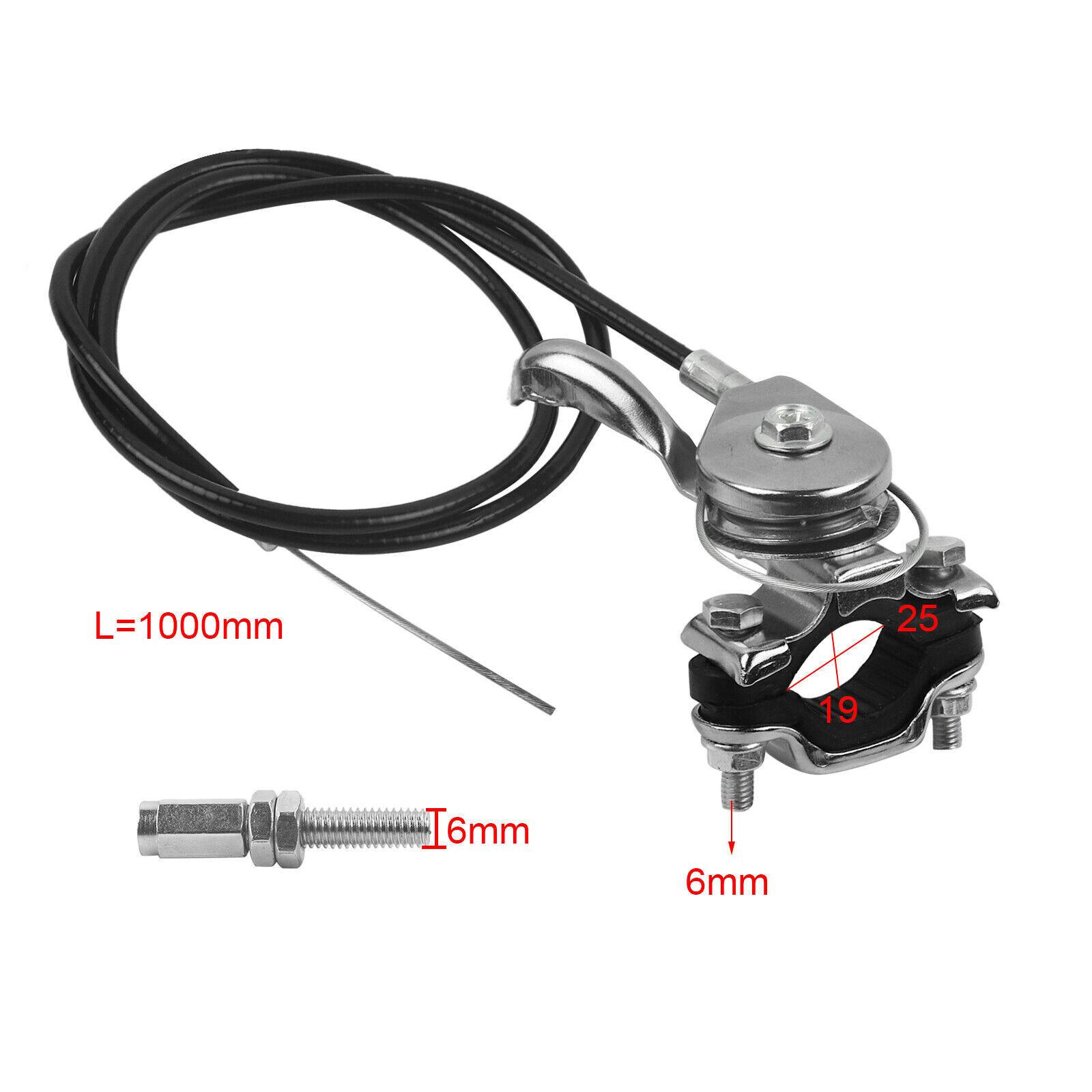Throttle Cable Switch Throttle Control Handle Cable For Honda Gx160 Gx200 Compactor Trowel 100cm Control Kit