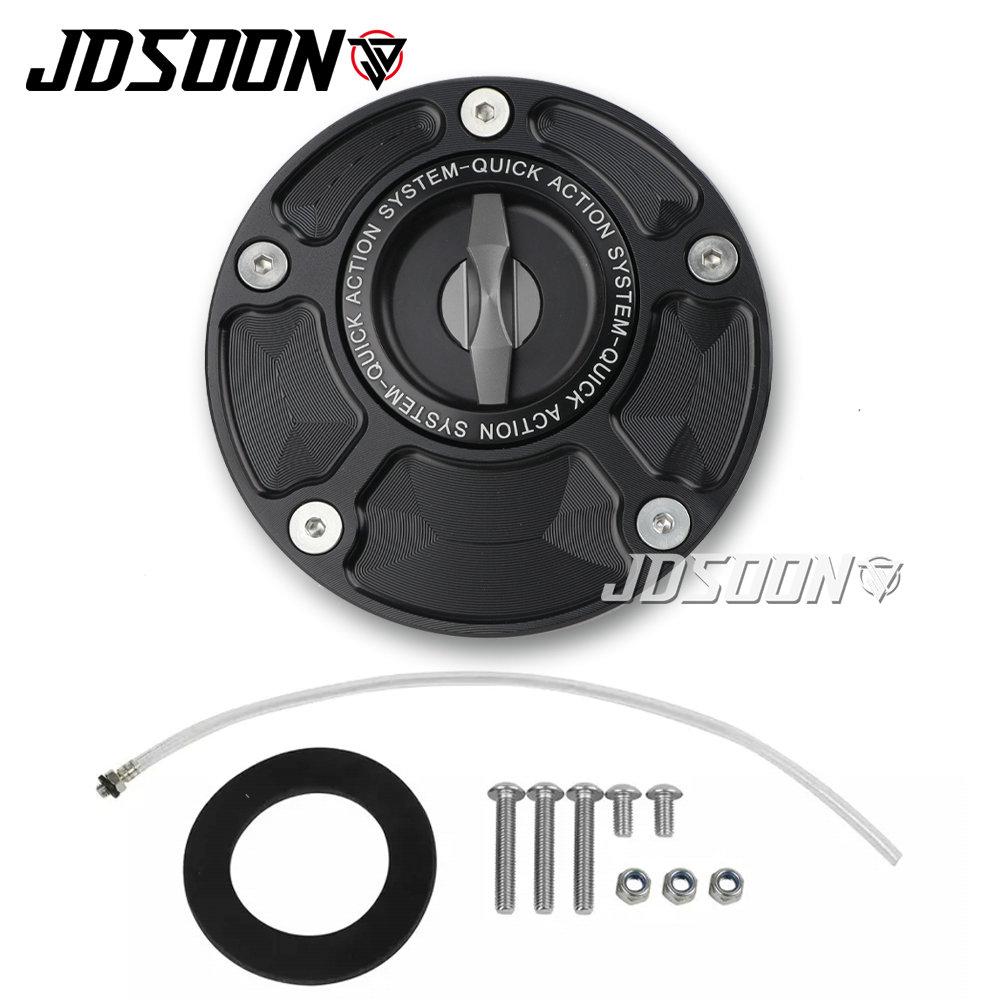 For YAMAHA YZF-R3 YZF-R6/S YZF-R7 YZF-R1 YZF R1M FZ 1 FZ6 FZ8 Quick Release Keyless CNC Fuel Tank Cap Airbox Cover Motorcycle