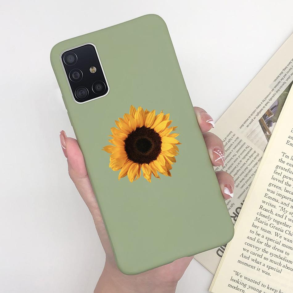 For Samsung Galaxy A51 Case Cover Soft Silicone TPU Bumper Phone Case for Samsung A31 A71 A515 A515F A 71 51 31 Coque Funda Capa