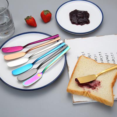 Butter Spatula Stainless Steel Cheese Cutter Rust-Proof Bread Jam Cream Spreader Kitchen Gadget for Home