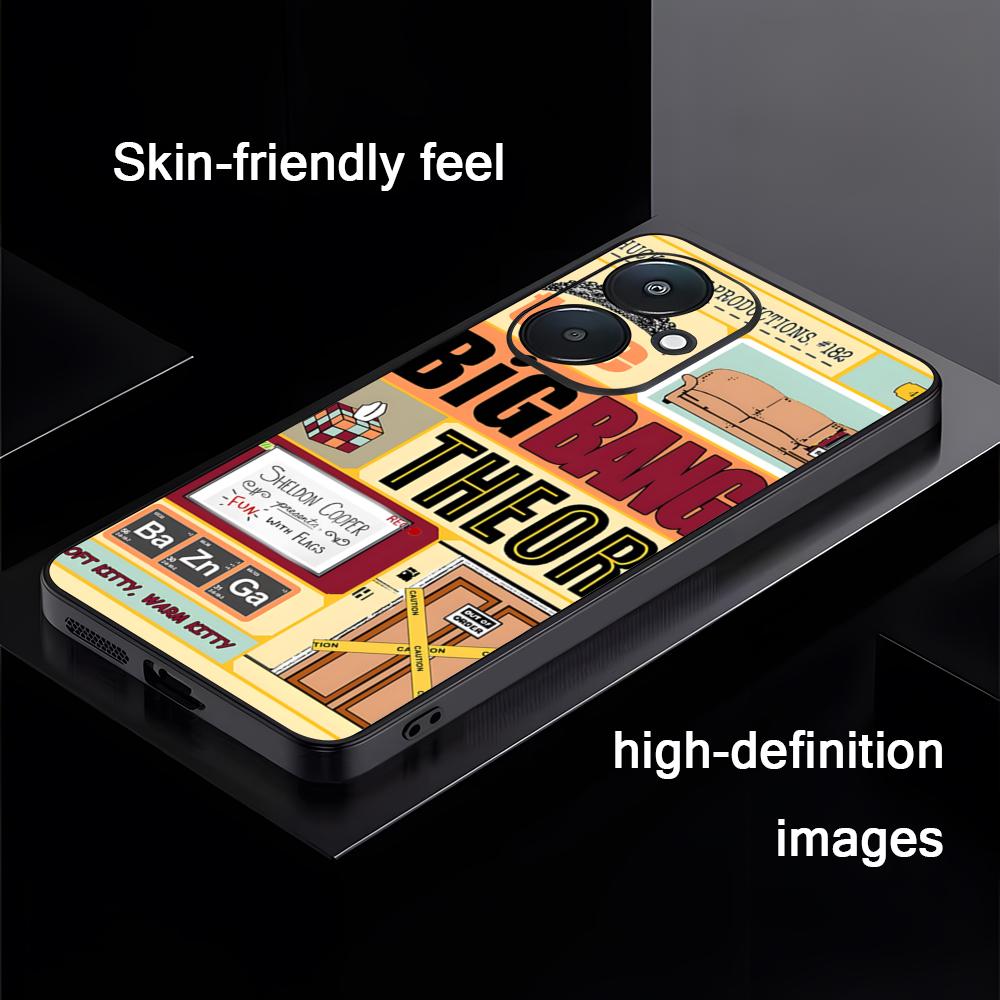 

Hot Show The big bang theory Phone Case For Xiaomi Redmi 14C 13C 12C Note14 13 12 11 10 Pro Plus S Soft Black Phone Cover Redmi Note 11 Pro 5G