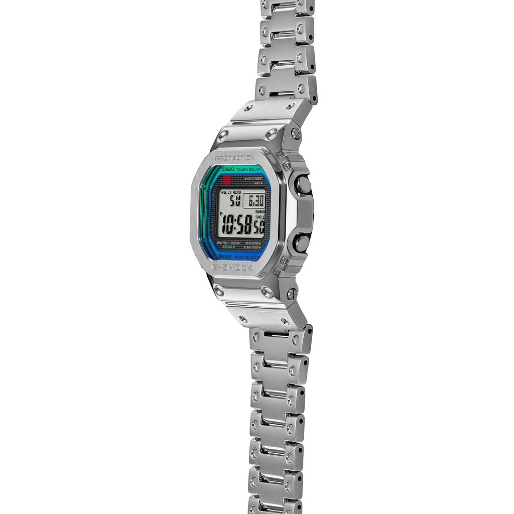 Casio G-SHOCK Men's Stainless Steel 200M Water Resistant Shock Resistant Quartz Watch GMW-B5000PC-1