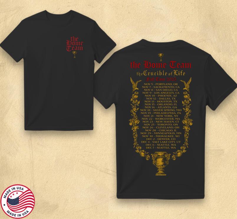 

The Home Team TCOL Tour Store Merch TShirt Unisex T-Shirt XXXL