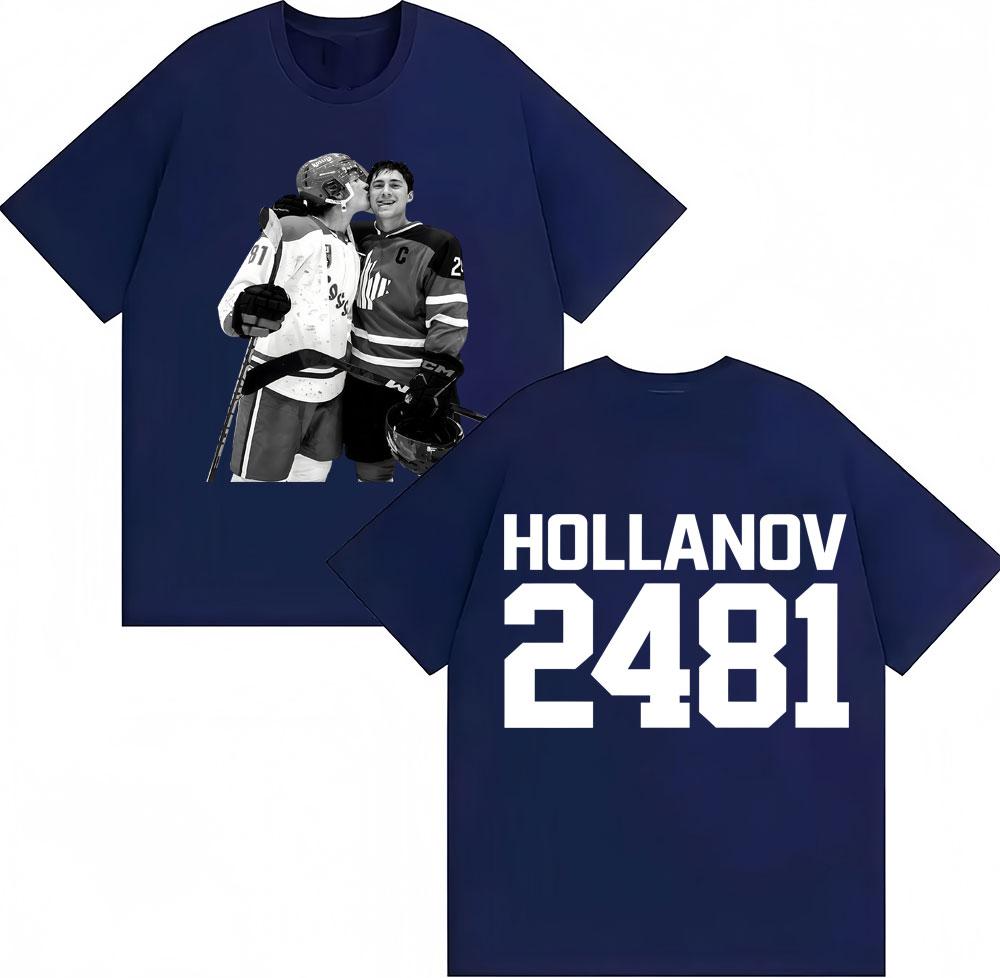 2026 Hot Heated Rivalry Shane Hollander Ilya Rozanov Hollanov 2481 T Shirts Men Vintage Fashion T Shirt Cotton Male Tshirt