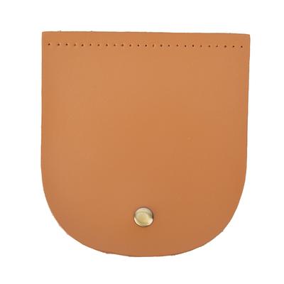 Tasche Klapphülle Spaltleder Magnetverschluss DIY Handgefertigt Handtaschenteile mit Bronze-Accessoires