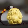 Wooden carving Pi xiu mascot sculptures and figurines, China's Fortune-Gathering God Beast Home car Wealth Luck Feng Shui Decor