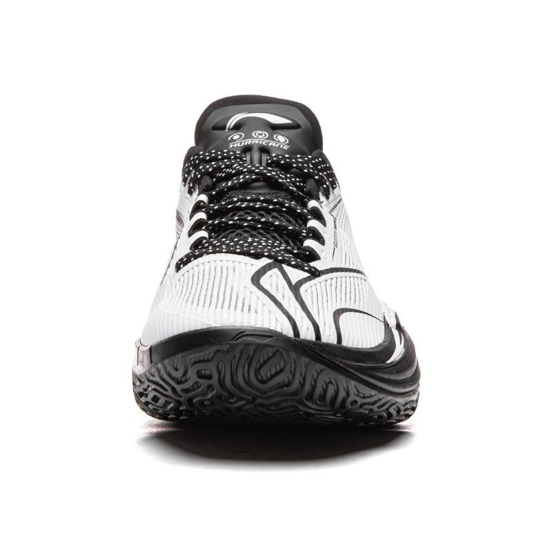 Li-Ning Hurricane Storm Eye Full-length Boom Guard Low-top Basketball Shoes Men Standard White/Black ABAU083-13