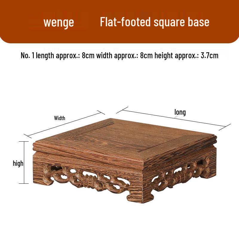 

Solid Wood Display Base for Sculptures, Plants, or Ornaments