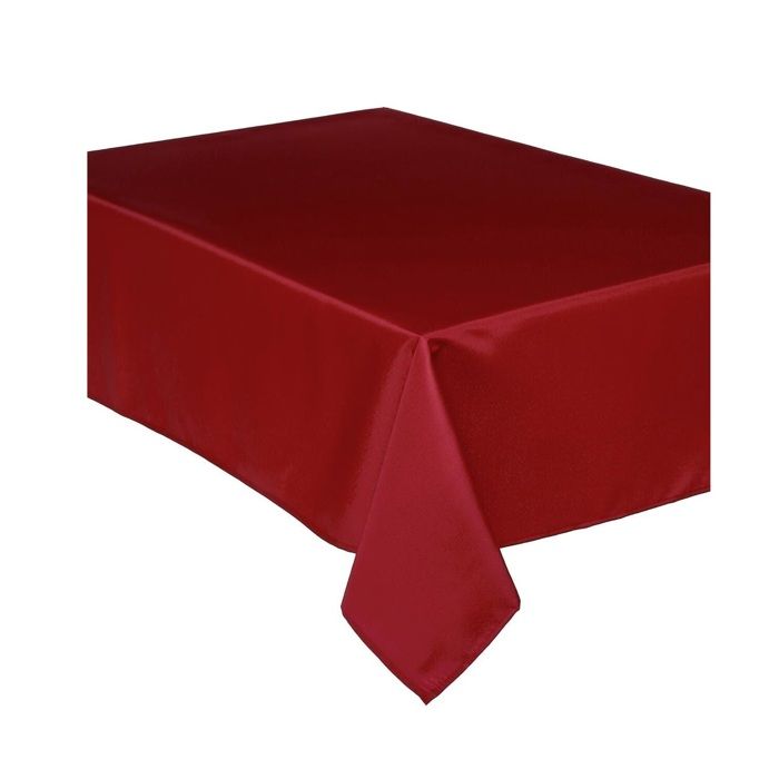 Nappe anti tache 140 x 240 cm Colors rouge