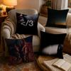 Rapper DDestroy Lonely Cushion Cover Soft Plush Cushion Cover Double Print And Invisible Zipper For Sofa Home Car Use
