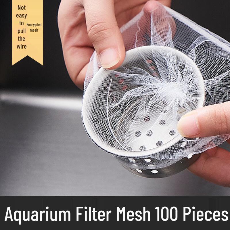 

ZISIZ Disposable Sink Strainer Mesh Bags with Drawstring