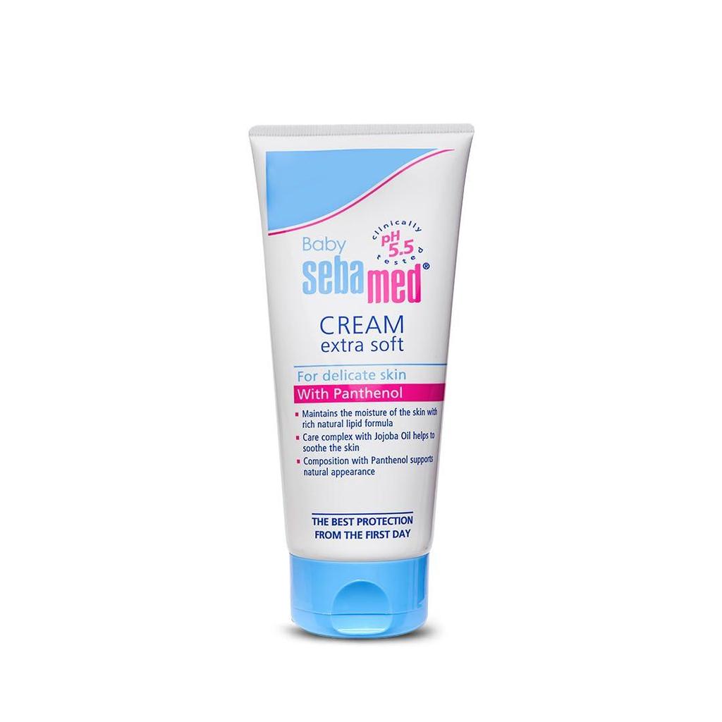 Sebamed Baby Cream Extra Soft pH 5.5 Ideal for Dry Skin, 200ml Each (Pack of 2)