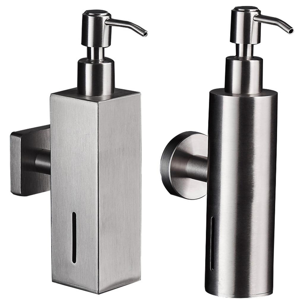Wall Mounted Hand Gel Dispenser Manual Soap Dispenser Liquid Containers for Offices Restaurants Shopping Malls Hospitals