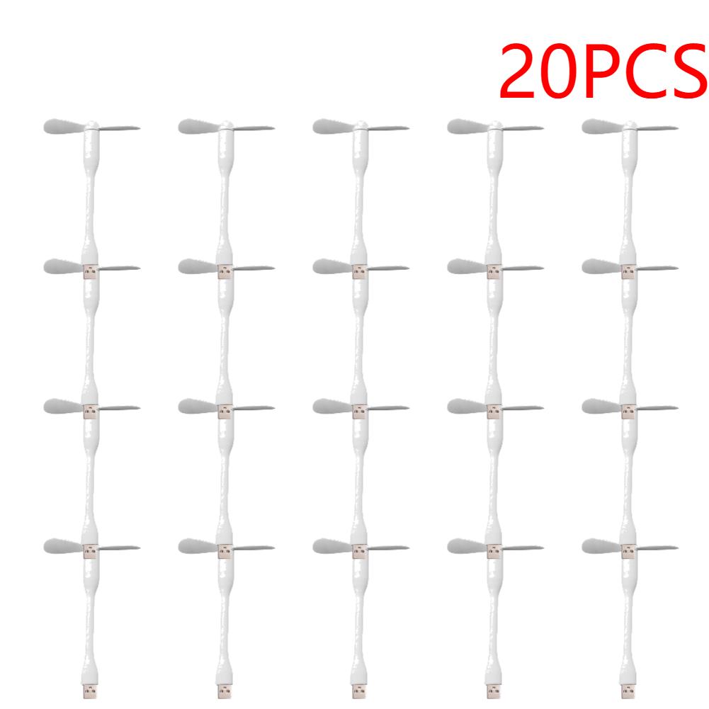 1-50pcs Flexible Portable Mini Fan for Power Bank Notebook Computer Summer Travel Cooling Cooler Mobile Phone USB Gadgets Fans