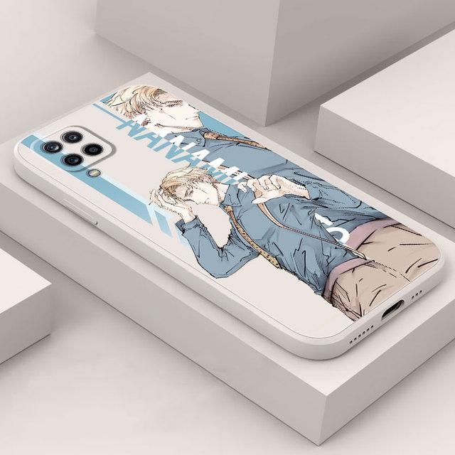 

Чехол японского аниме дзюдзюцу кайсен для Samsung Galaxy A50 A01 A70 A11 A21s A71 A03s A31 A02 A51, квадратная жидкая броня, мягкий чехол Samsung A20s