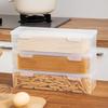 1560ML Verzegelde Doos voor Noedels Klapdeksel Container voor Noedels en Spaghetti Opbergdoos voor Noedels Koelkast