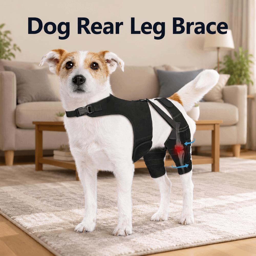 Adjustable Pet Leg Support Breathable Dog Rear Leg Brace Elbow Protection Cover  Hip Dysplasia