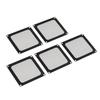 5pcs PC Chassis Cooling Dust Filter Professional Dustproof Soft Magnet Nylon Frame Protective Chassis Dust Cover for PC