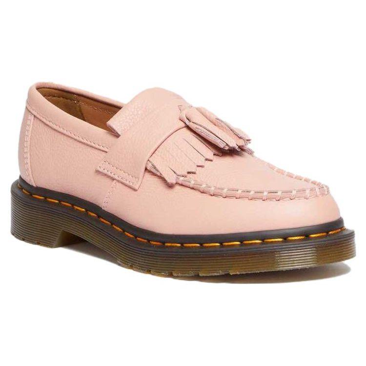 Dr. Martens Adrian Leather Comfortable Commuting Loafers Women Loafers Pink 22760329