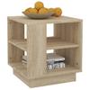 Coffee Table Sonoma Oak 40 x 40 x 43 cm Particleboard