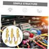 SUPVOX 3pcs Ball Valve Air Hose Vacuum Para Kit Leak Detector Spark Air
