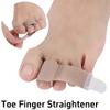 2/6/8/10Pcs Toe Finger Straightener Hammer Toe Tape Hallux Valgus Corrector Bandage Toe Separator Splint Wrap Foot Care Supplies