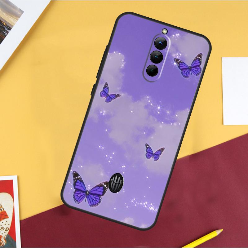 Cute Butterfly Case For ZTE Nubia Red Magic 11 Pro 9 8 8S 9S 10S 10 Pro Plus 6R 6 7 6S 7S Pro 10 Air Cover