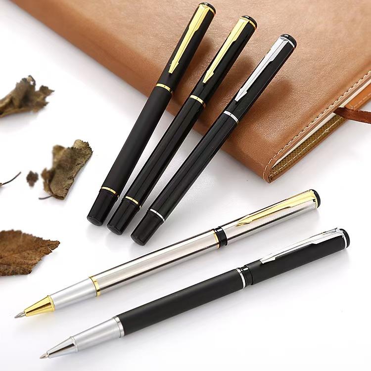 Simple business style ballpoint pen, 0.5mm student pen for daily writing, study office pen