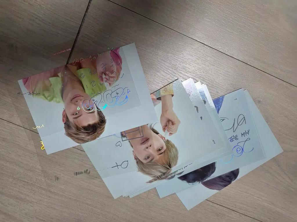 BTS Seasons Greeting Card 2020 Used