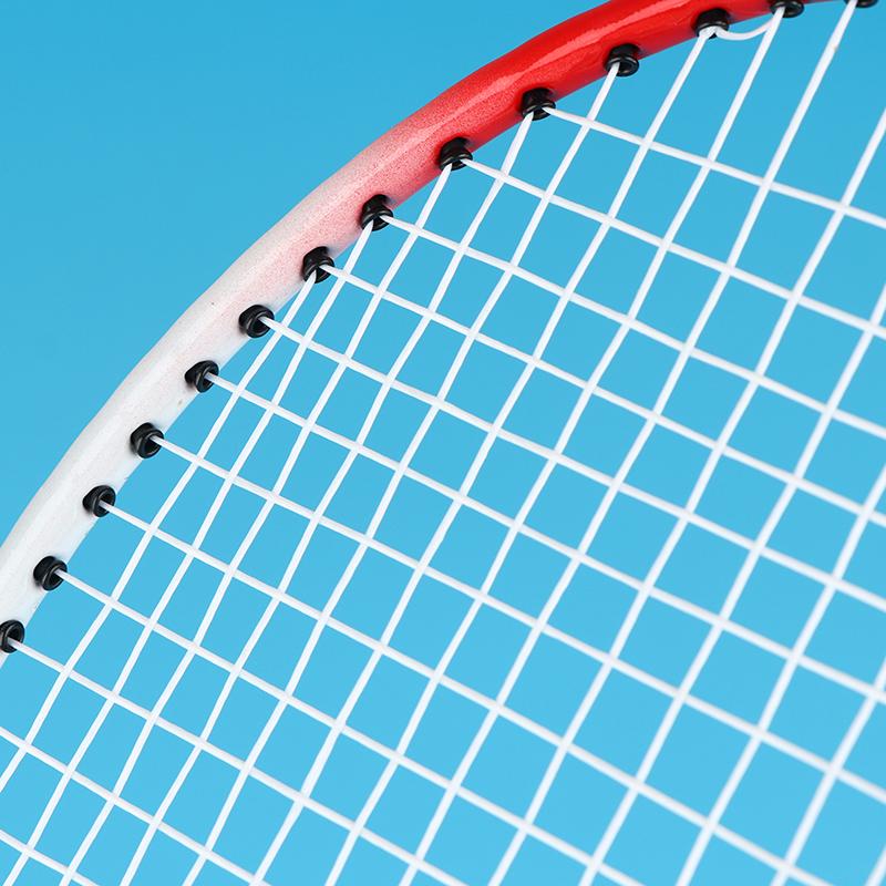 2Pcs Rackets + 1 Racket Bag Badminton Raet Set For Beginners Children Adults Included Iron Alloy Durable Sports Racquet
