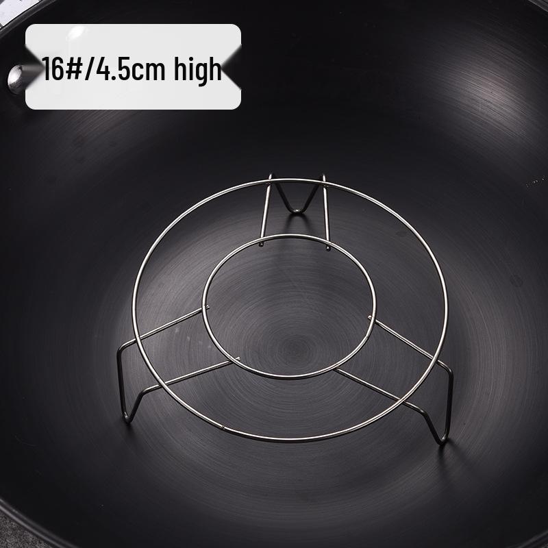 Stainless Steel Multifunctional Steaming Rack for Rice Cookers - Durable and Compact Sheet-Type Tripod