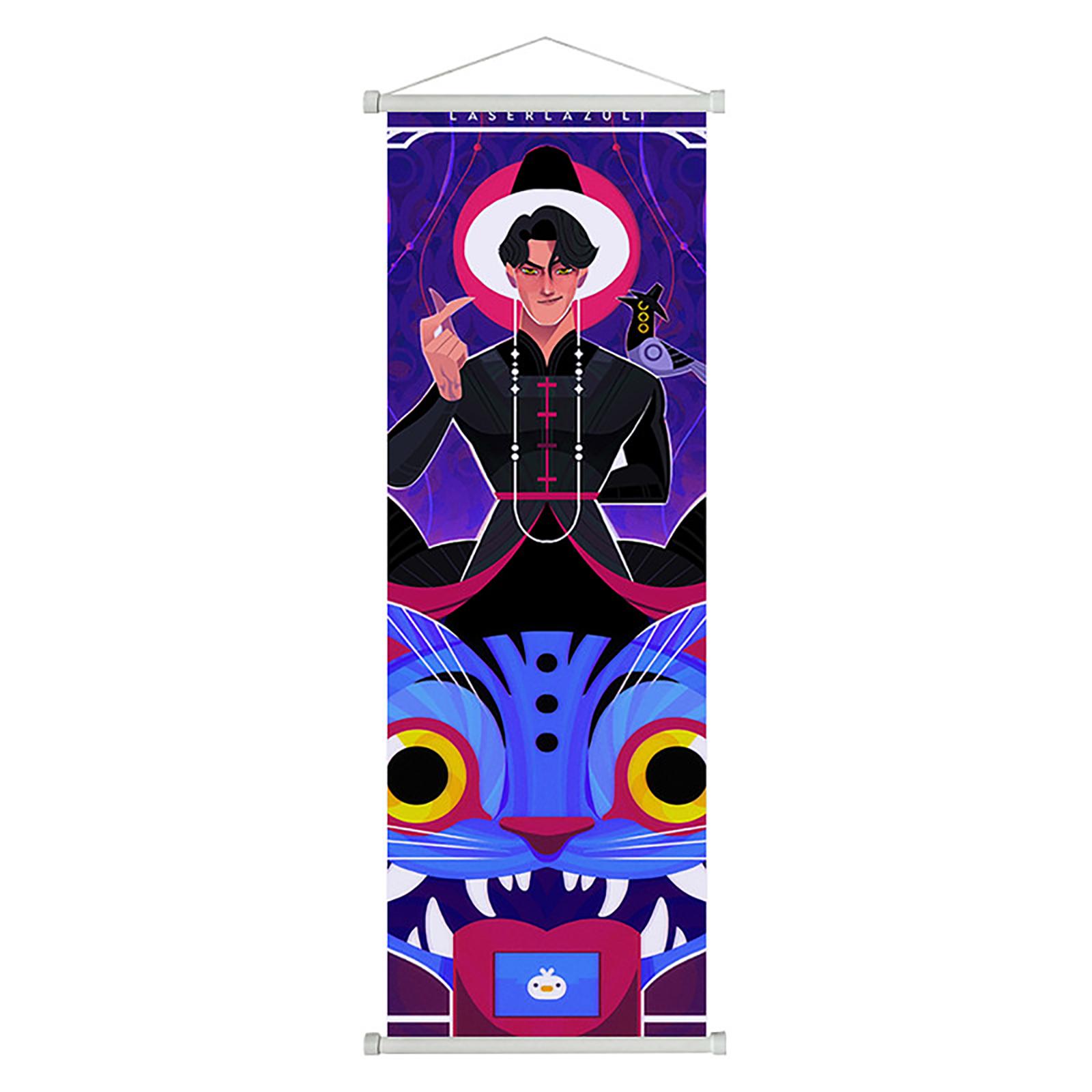 

Подвесной плакат-свиток Тканевое настенное искусство для гостиной, спальни и украшения дома One Size