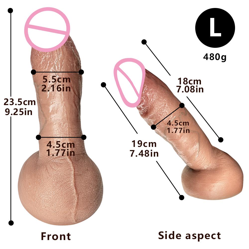 3sizes Black Big Dick Realistic Dildo Huge Penis Adults Anal Sex Toys For Women Men Suction Cup Vagina Orgasm G-spot Stimulator