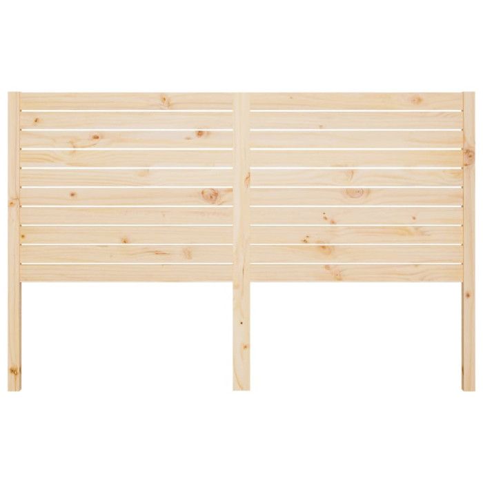 VidaXL Tête de lit 126x4x100 cm Bois massif de pin 819010
