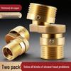 Adaptor Cot Eccentric Universal din Cupru Integral OLEWA pentru Duș (2 pachete)