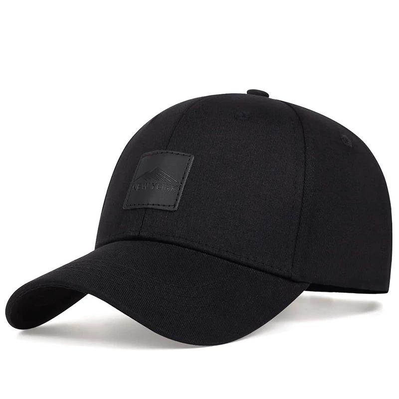 Unisex NEW York Leather Label Baseball Caps Spring and Autumn Outdoor Adjustable Casual Hats Hip Hop Hat Sunscreen Hat