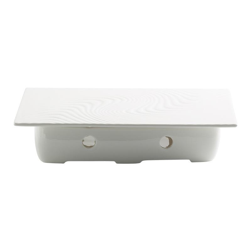 Candle Heating And Insulation Tableware Beijing Roast Duck Plate Restaurant Restaurant Slice Skin Duck Plate Chinese Hotel Tableware Artistic Concepti