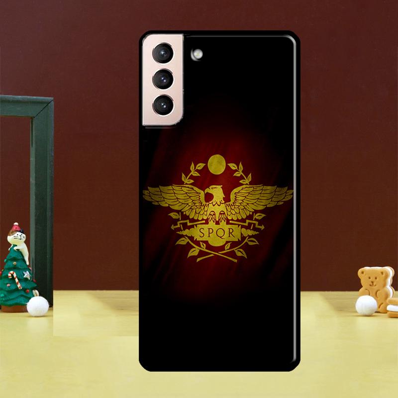 

SPQR Roman Imperial Legion Fundas For Samsung Galaxy S23 S20 FE S21 FE S22 Ultra Note 20 S10e S8 S9 S10 Note 10 Plus Case Galaxy S21 FE