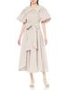 Snidel Volume Sleeve Shirt Dress SWFO231081 PBEG 1 Women's