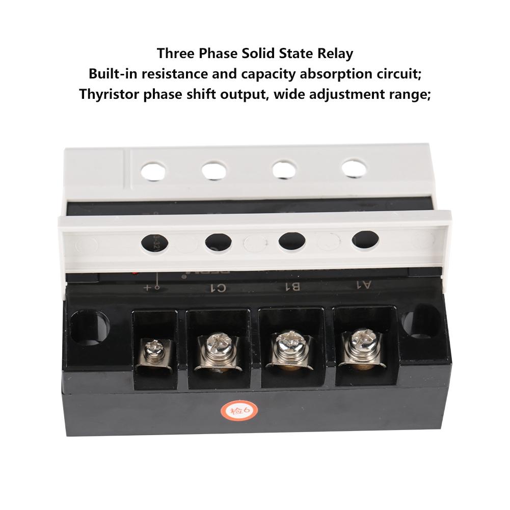 Load 24 480VAC Three Phase Solid State Relay (BRM3 120DA)