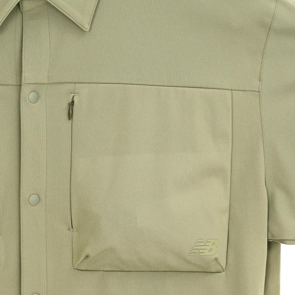 New Balance M Knit Shirt aMt55723Dek Dek