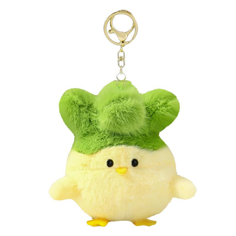 

Internet celebrity explosion garlic bird toy cherry blossom pink limited edition Hubei Wuhan peace bird plush sounding garlic bird pendant 10