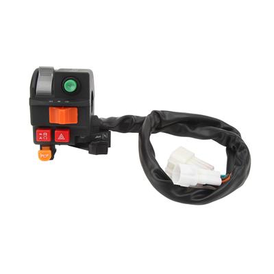 78in 22mm Motorrad Lenkerschalter Scheinwerfer Blinker Hupe Blitz Ein Aus Start Stopp Steuerung