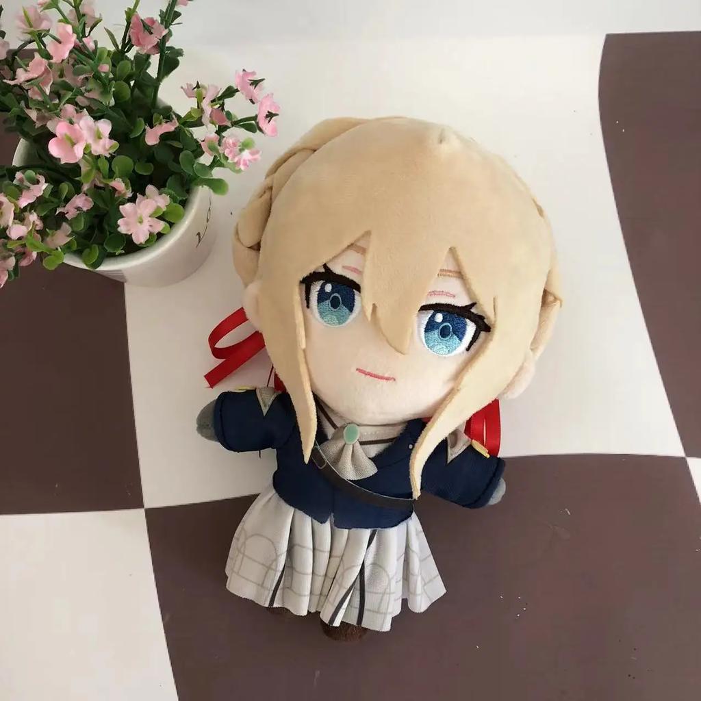 NO GAME NO LIFE Plush Toy Lolita Cosplay Stuffed Dolls Shiro Violet Evergarden Plushie Figures Pillow Birthday Christmas Gifts