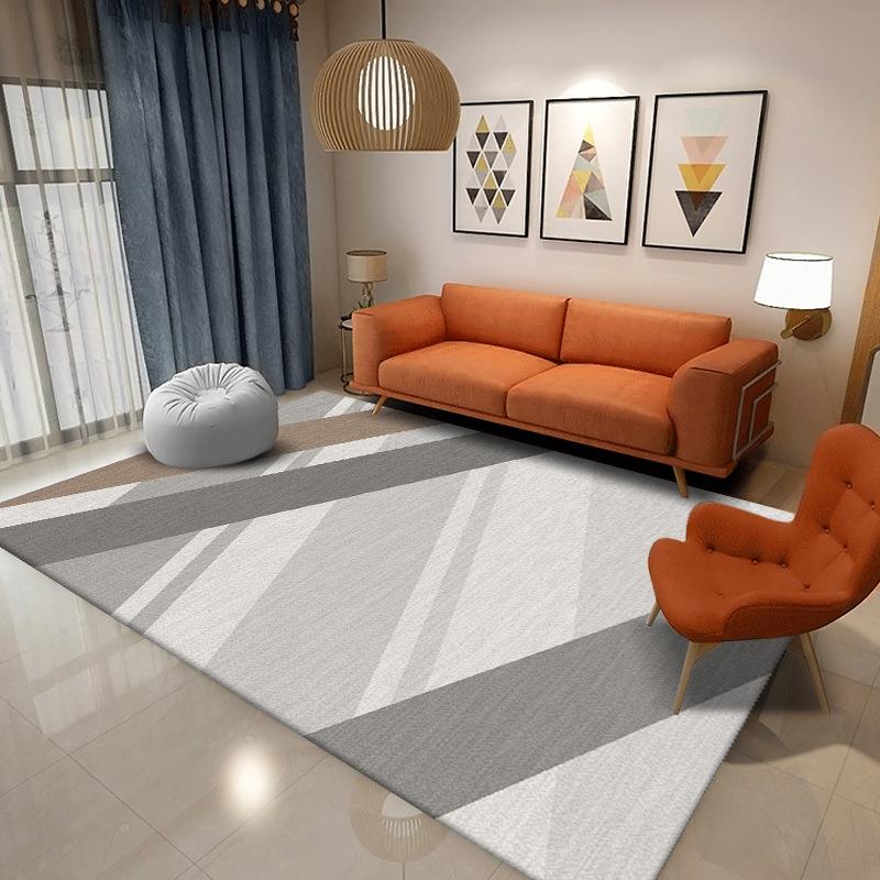 Living Room Geometric Carpet Rug Bedroom Bedside Rugs Home Sofa Table Decor Mat