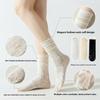 Slim-fit Breathable Plain-color Mid-calf Socks with Cute Lace Trim, Versatile and Durable Women's Socks